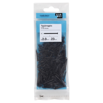 Karwei tapijtnagel blauw 2,0x23 mm (175 stuks)