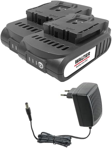 WALTER Professional Li-Ion Akku-Laubbläser und Laubsauger 40V, Blasgeschwindigkeit: 160-210 km/h, Einsaugvolumen 10,3 m³/ min, Laubsackkapazität: 45 l, geringes Gewicht von nur 3,4 kg, inkl. Tragegurt