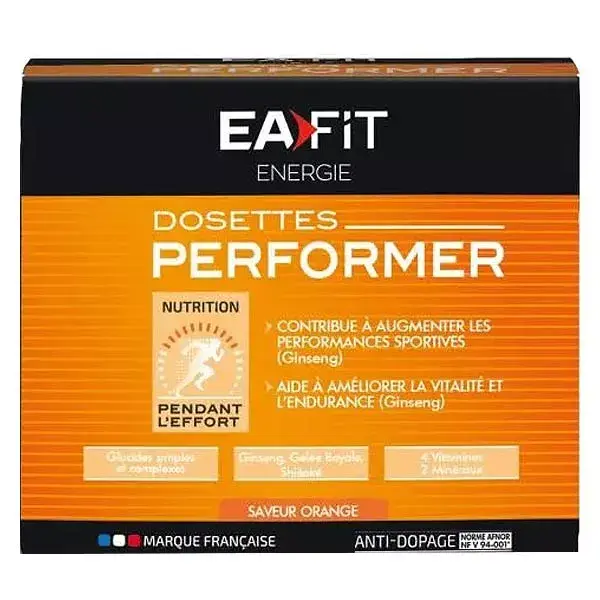 Eafit Energy Performer Laranja 10 cápsulas