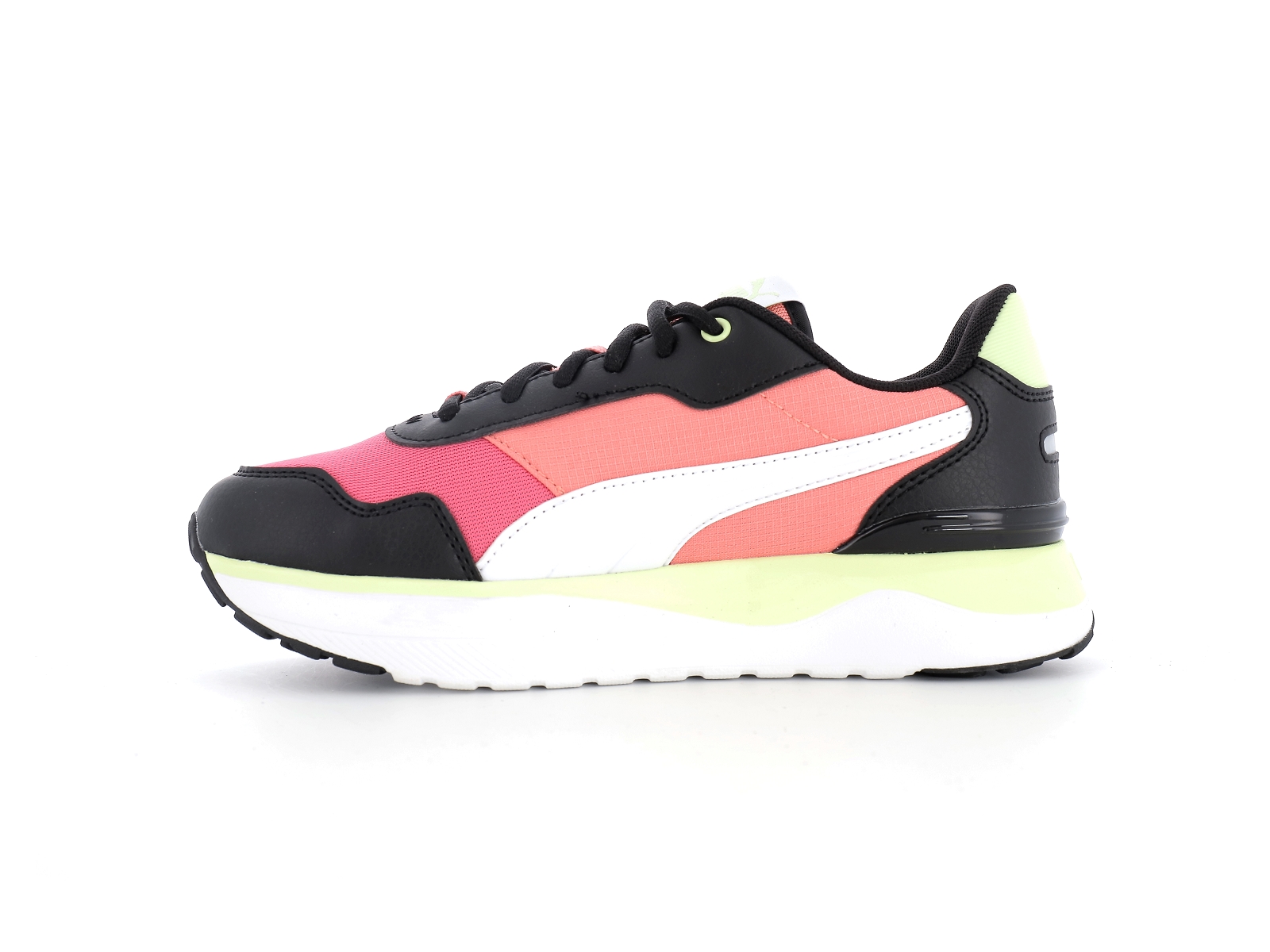 Puma-380729 Matières combinées Noir Rose