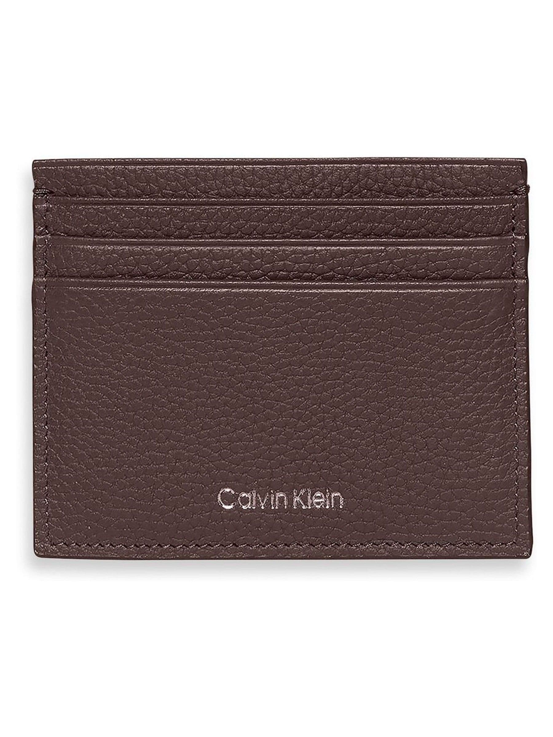 Bruin - Calvin Klein Foil Embossed Logo Card Holder