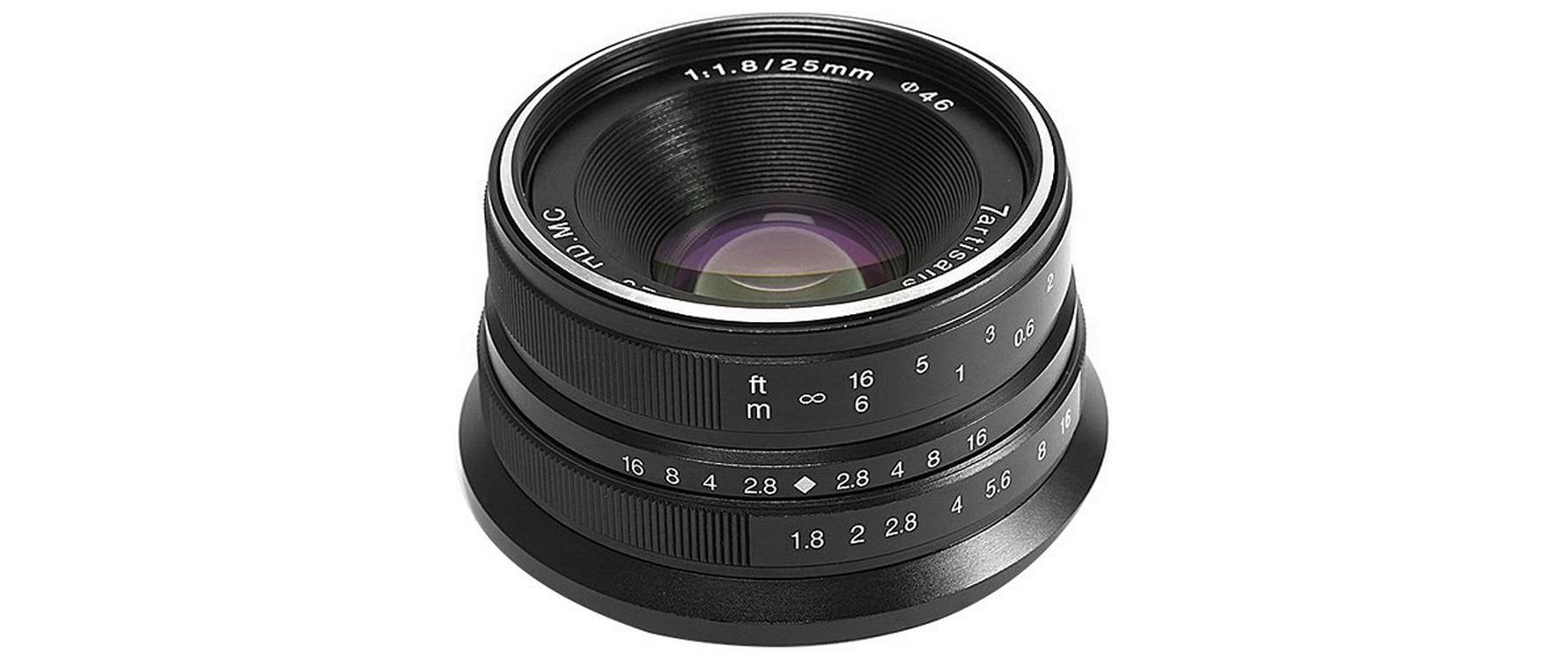 Festbrennweite 25mm F/1.8 – Sony E-MountFestbrennweite mit einer schnellen, hellen Blende für Aufnahmen bei schlechten Lichtverhältnissen