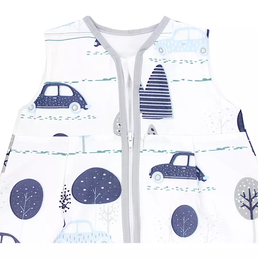 TupTam Baby Sommer Schlafsack Ärmellos Unwattiert blau