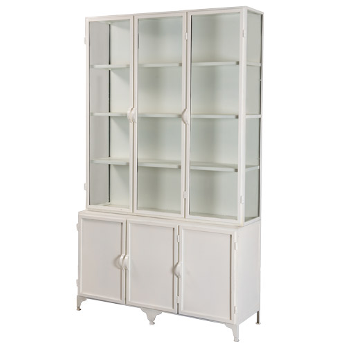 6-deurs kast Detroit White
