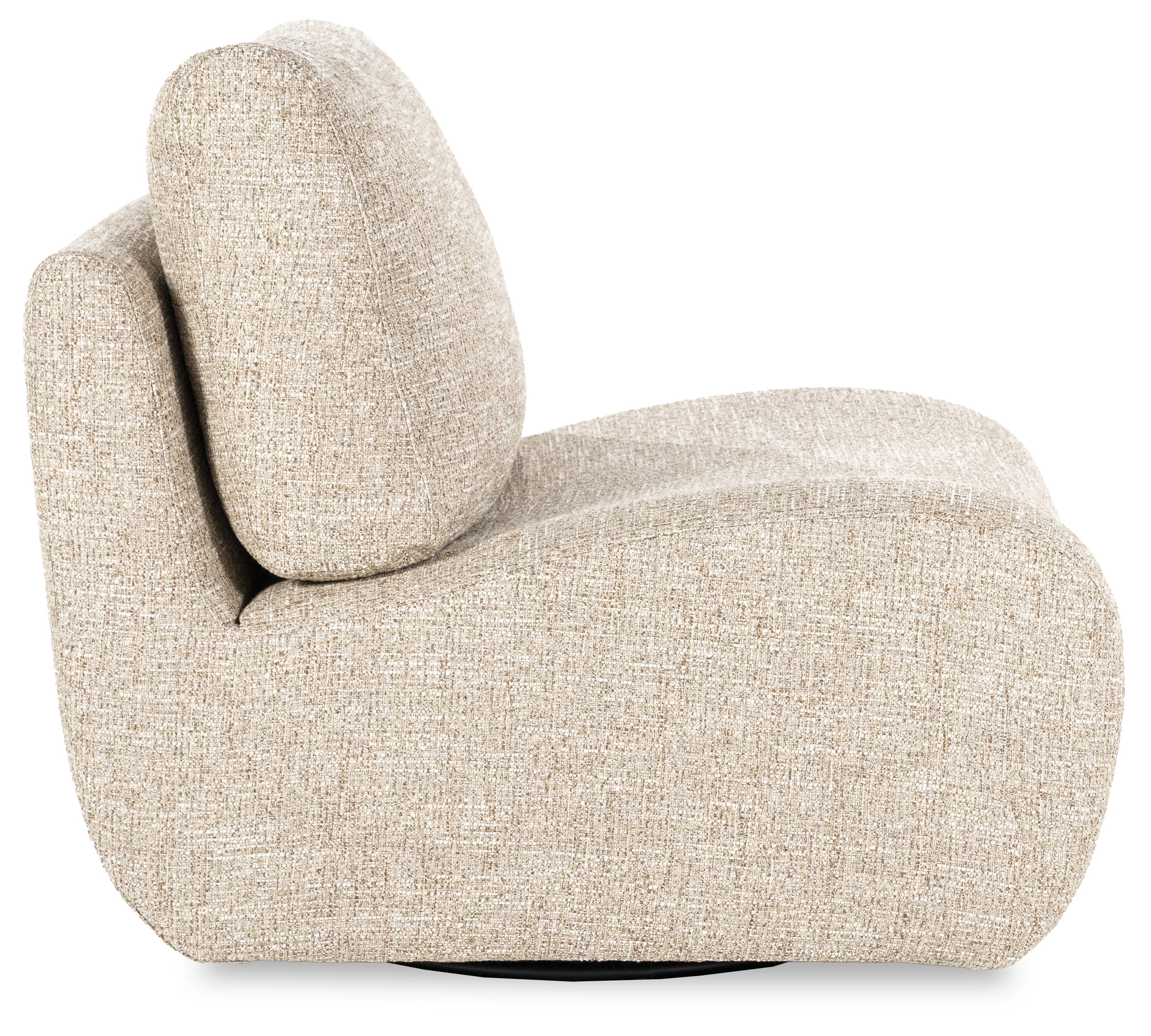 Draaifauteuil 96304 taupe Lucia B81 x D94 x H82 cm