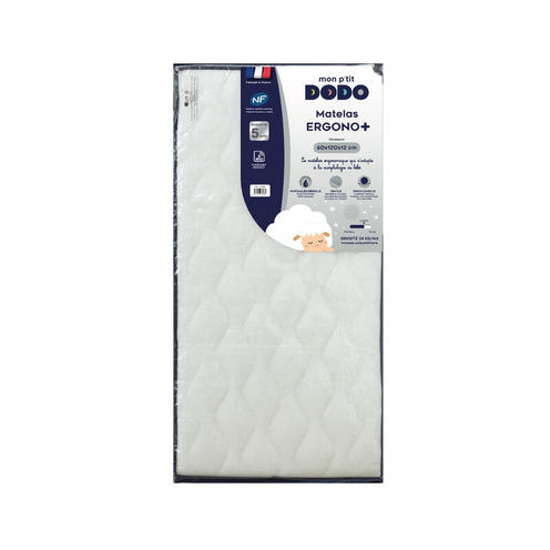 Matelas ERGONO 60x120 - MON P'TIT DODO