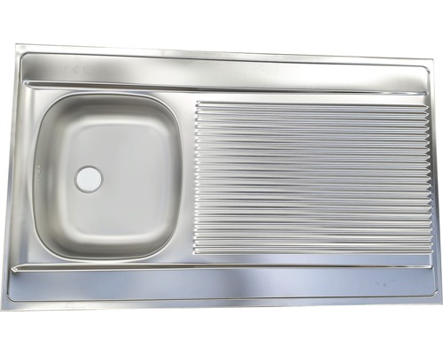 Flex Well spoelbakkast inclusief spoelbak Tiago BxDxH 100 x 60 x 85 cm basaltgrijs mat gedemonteerd