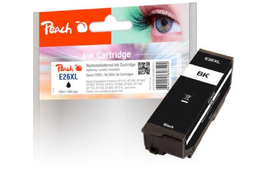 Tinte Epson No 26XL (T2621) BlackTintenpatrone, Black