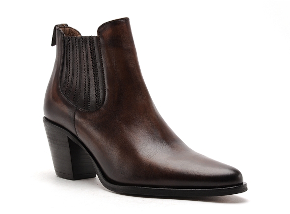 Muratti boots bottine talons femme reseda marron