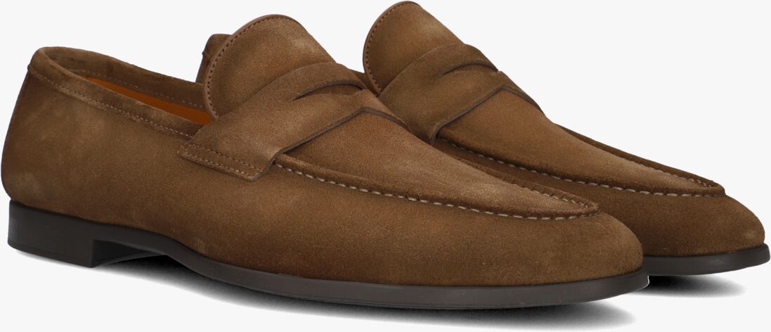 bruine magnanni loafers 25396