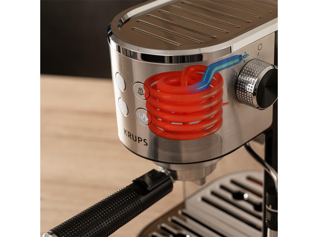 MÁQUINA DE CAFÉ EXPRESSO MANUAL KRUPS VIRTUOSO XP444C10