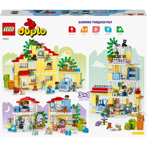 LEGO Duplo 3-I-1 Familiehus