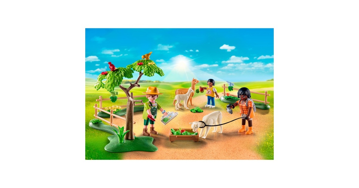 PLAYMOBILCountry - Alpaca wandeling Constructiespeelgoed  (71251)