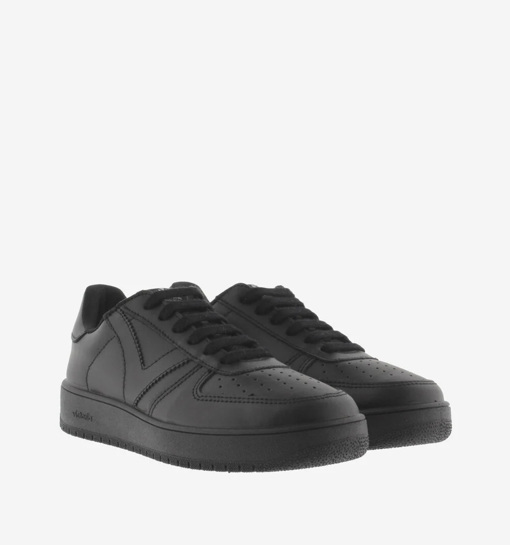 MADRID SNEAKERS CUIRNEGRO