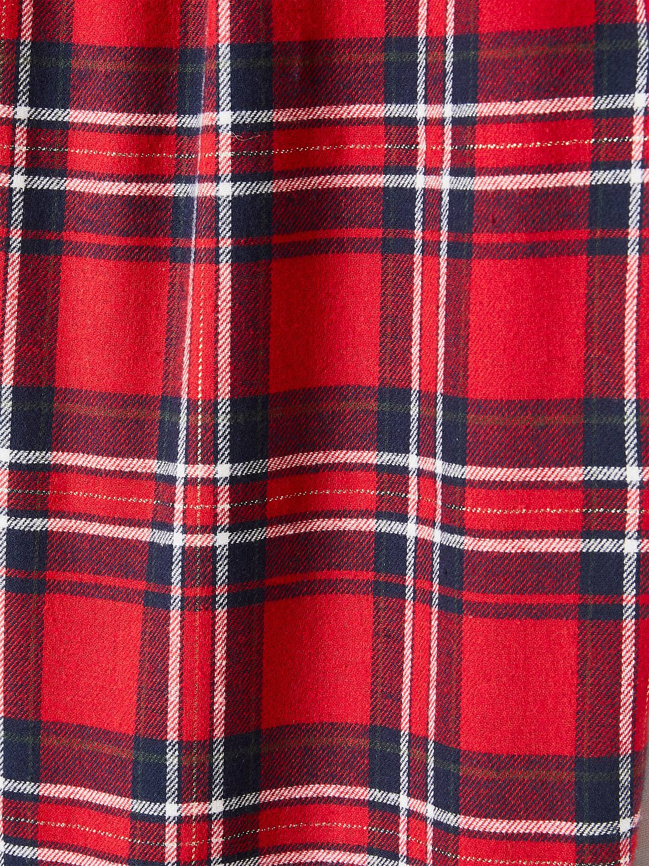 Conjunto especial de pijamas natalinos para toda a família, para homens, na cor branco-creme.