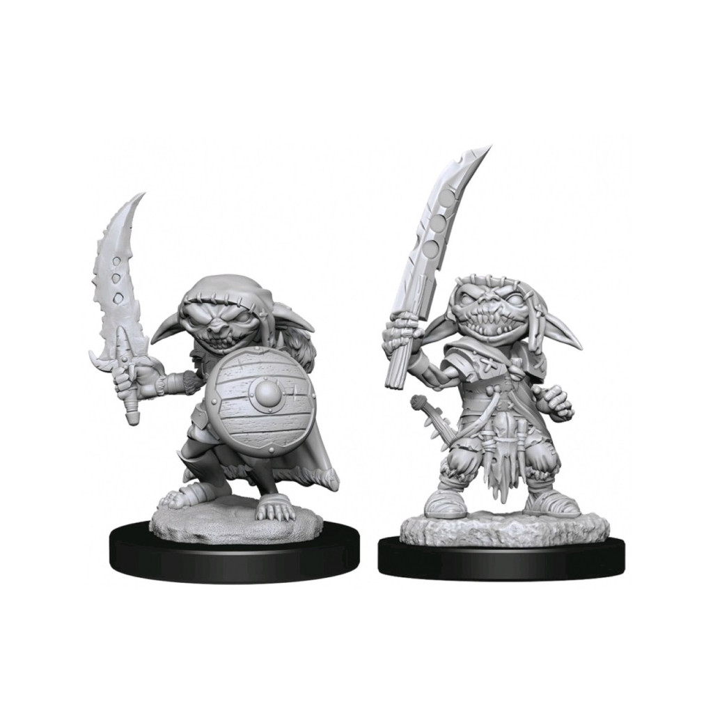 Pathfinder Deep Cuts Unpainted Miniatures: Goblin Fighter Male