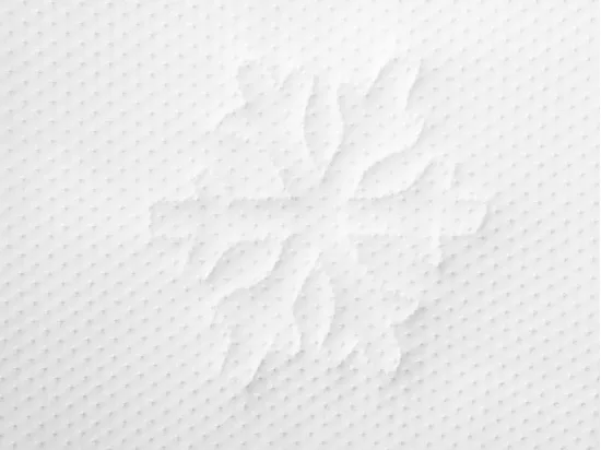 Surmatelas 140 x 190 cm gel et mousse mémoire de forme ép.6cm - BI FEELING de YSMÉE