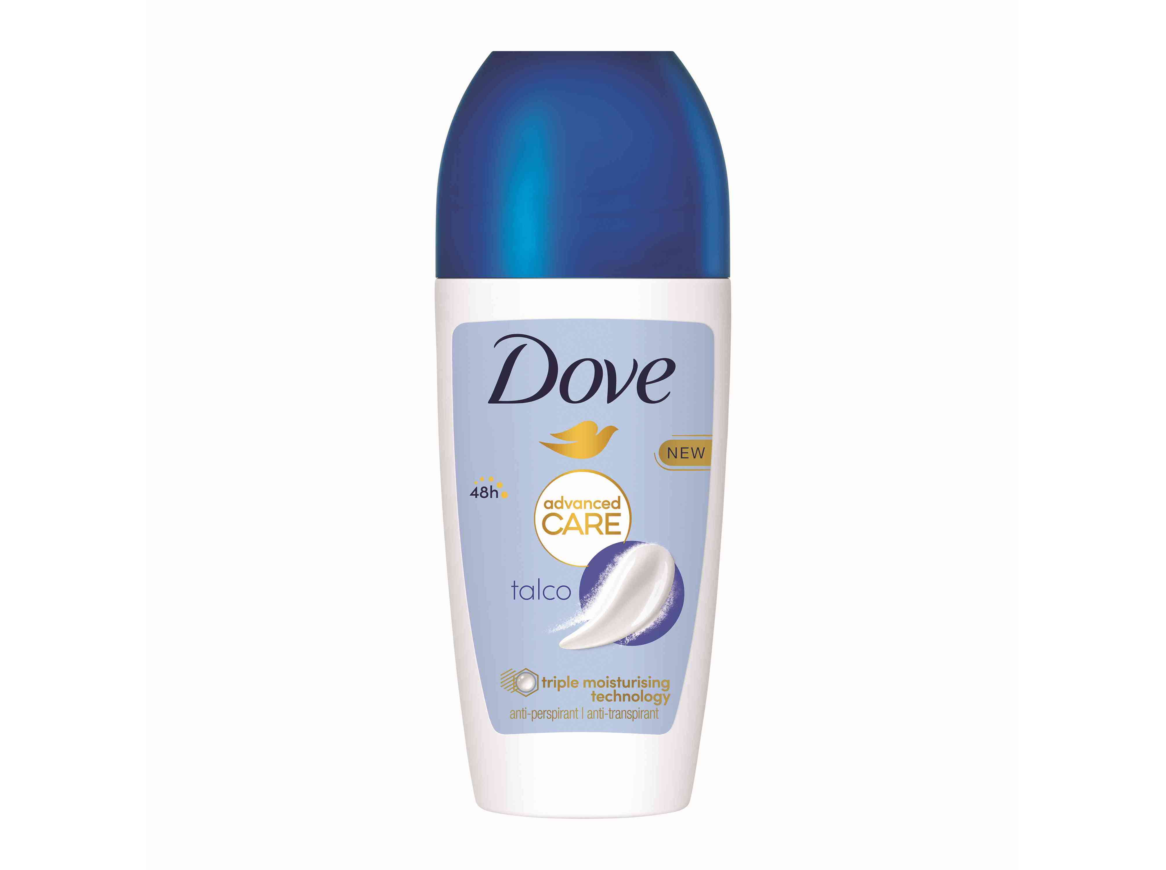 DESODORIZANTE ROLL ON DOVE ADVANCED TALC SOFT 50ML