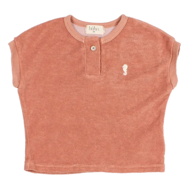 Búho T-shirt Uni Eponge | Terracotta