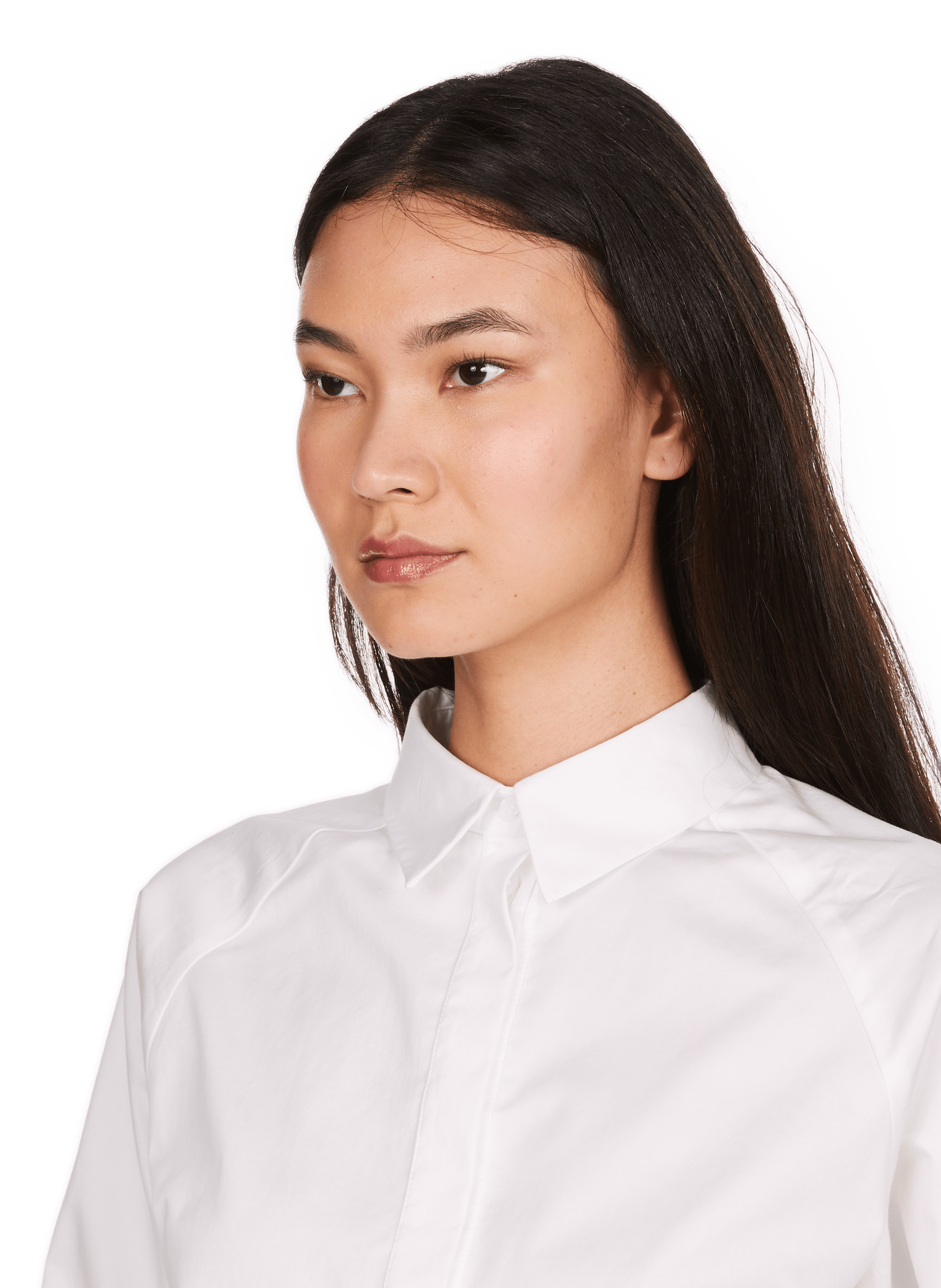 USHO - Chemise courte en coton| Blanc