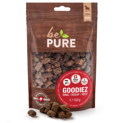 bePure Hundesnack Goodiez Rind 150g