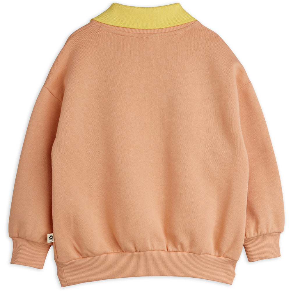 Køb Mini Rodini Pink Heart Emb Krave Sweatshirt