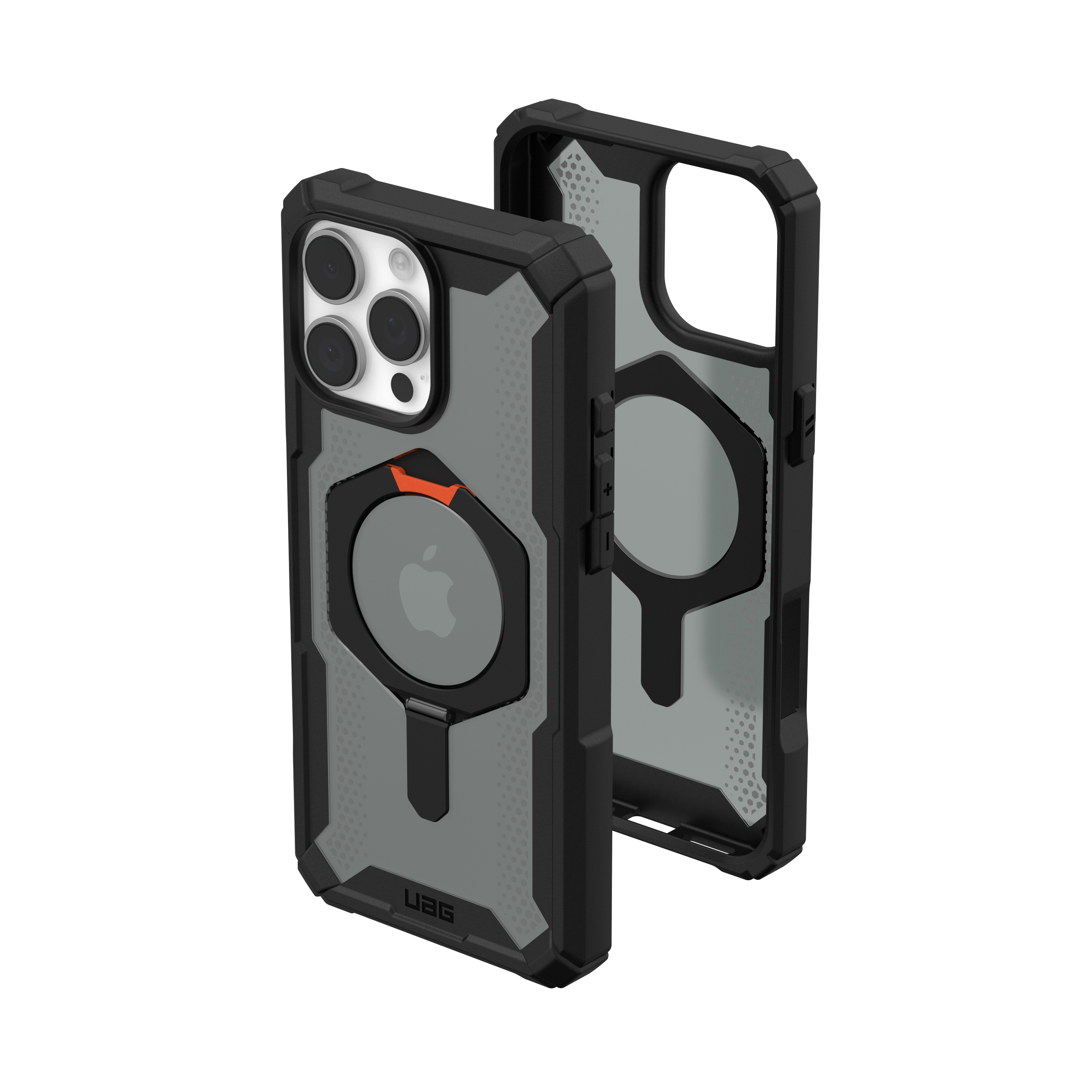 iPhone 16 Pro Max MagSafe Schutzhülle Plasma XTE (114475114097) - Schwarz / Orange