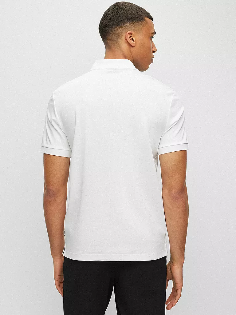 BOSS Poloshirt Regular Fit PARLY weiss