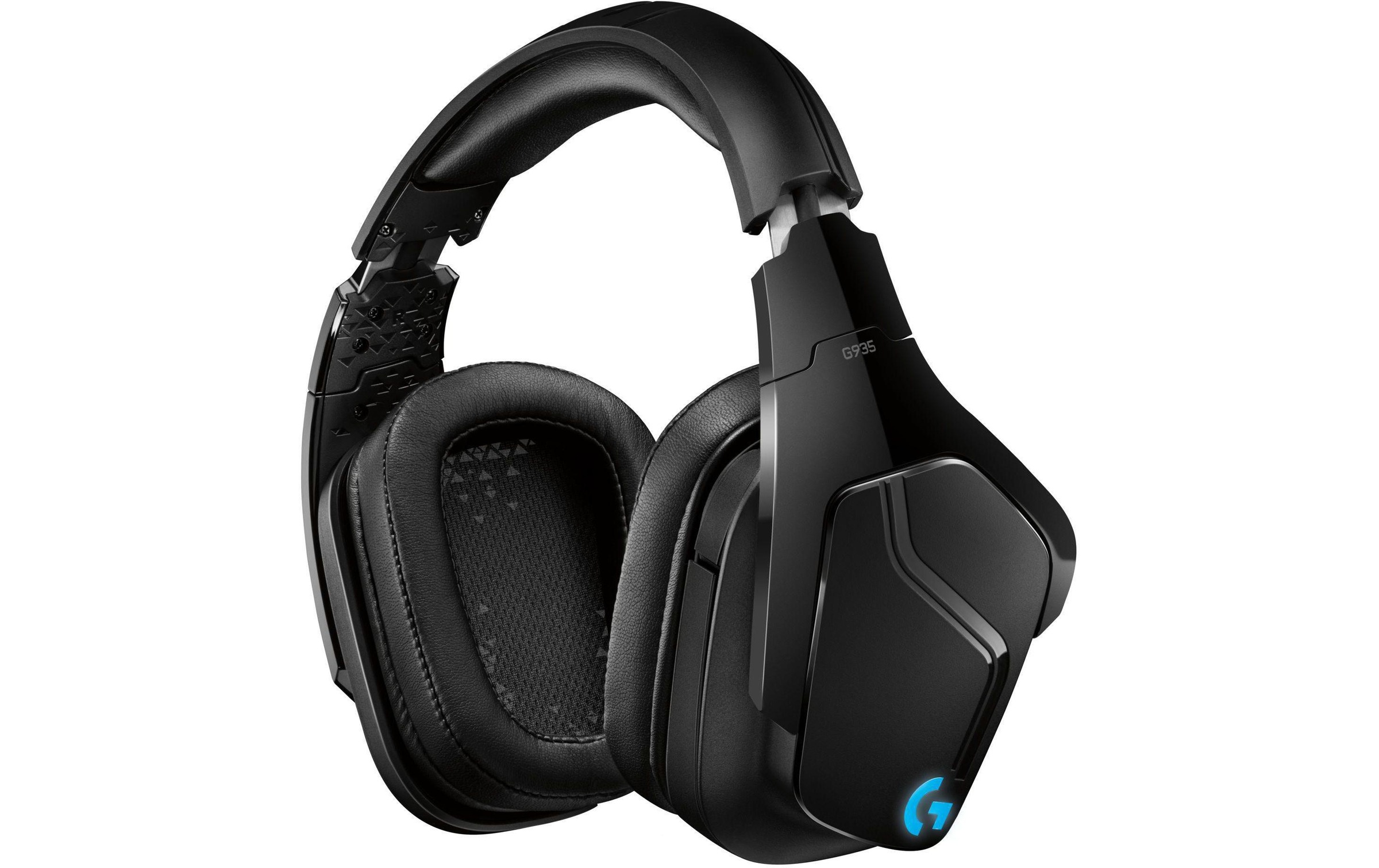 Logitech Gaming-Headset »G935 7.1 Surround Wireless Schwarz« Noise-Cancelling