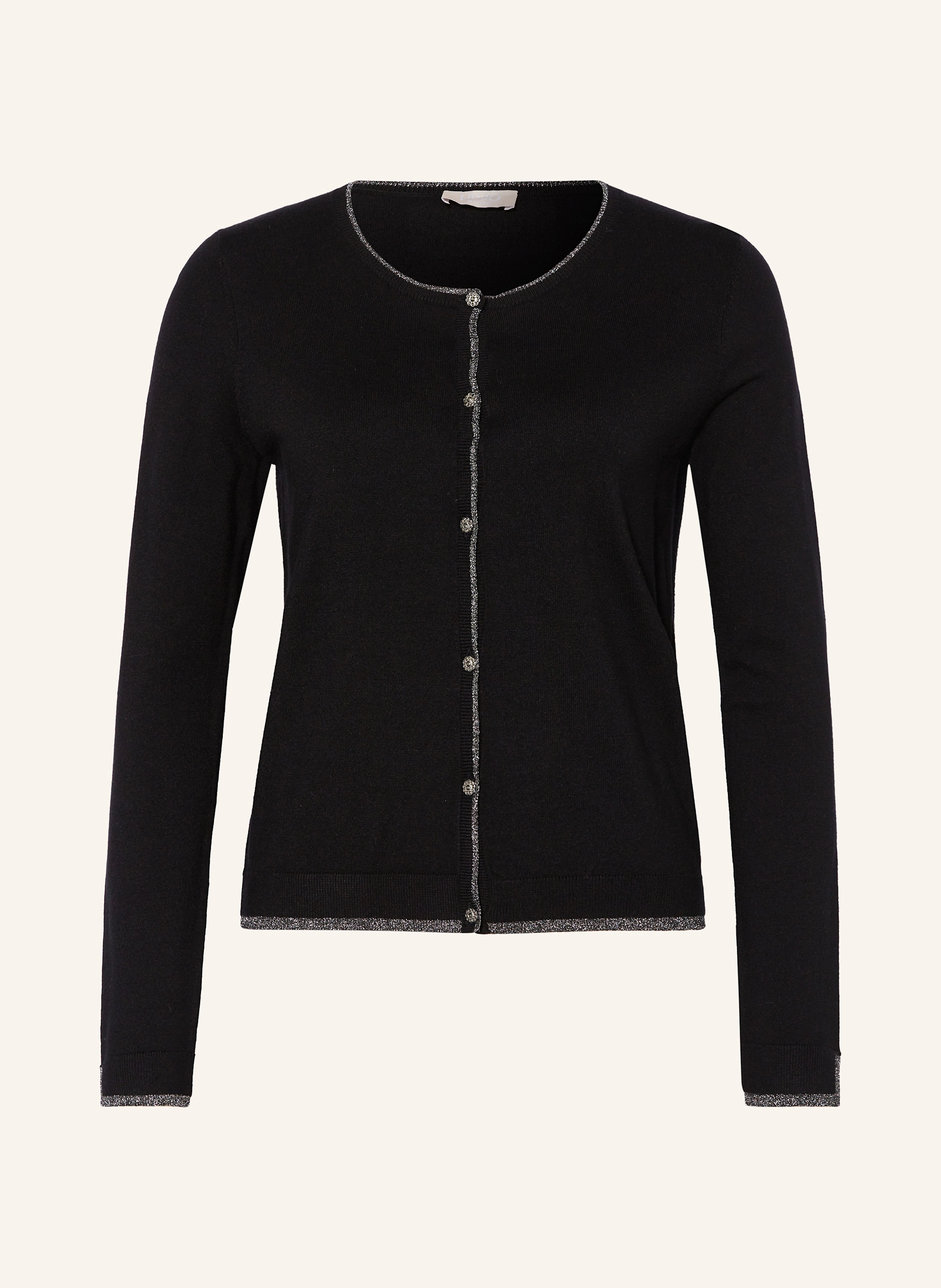 LIU JO Strickjacke mit Glitzergarn