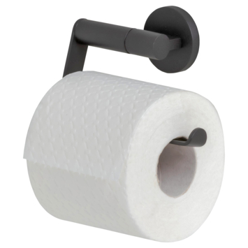 Tiger toiletrolhouder Noon zonder klep zwart