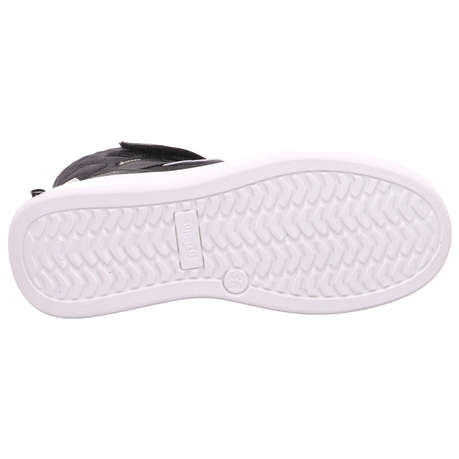 SUPERFIT Jugend-Boot Schwarz Textil  Sneaker high