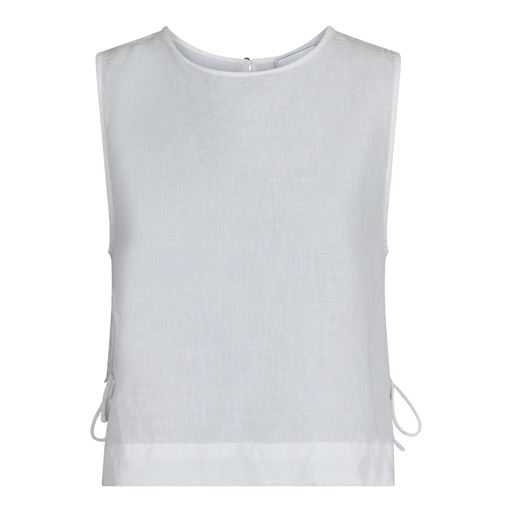 Neo Noir Svetlana Linen Top, Hvid, 42