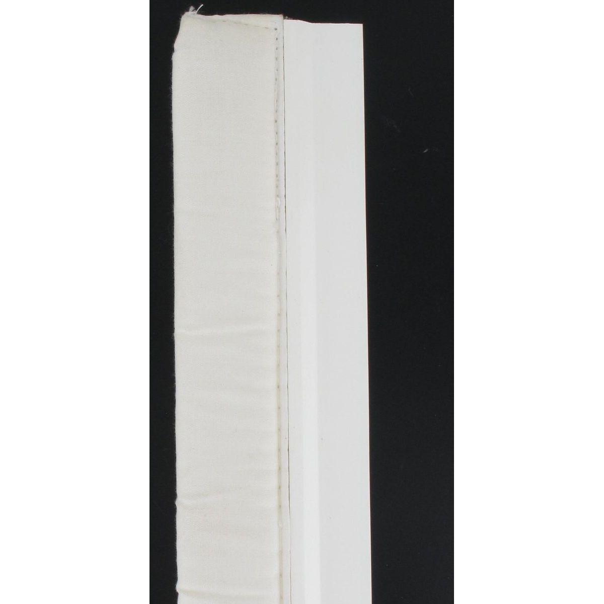 BAS PORTE ADHESIF BOURRELET 93CM ECRU