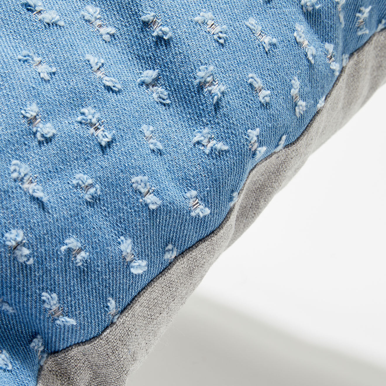 Pomax Coussin Denis bleu - 60x60 cm