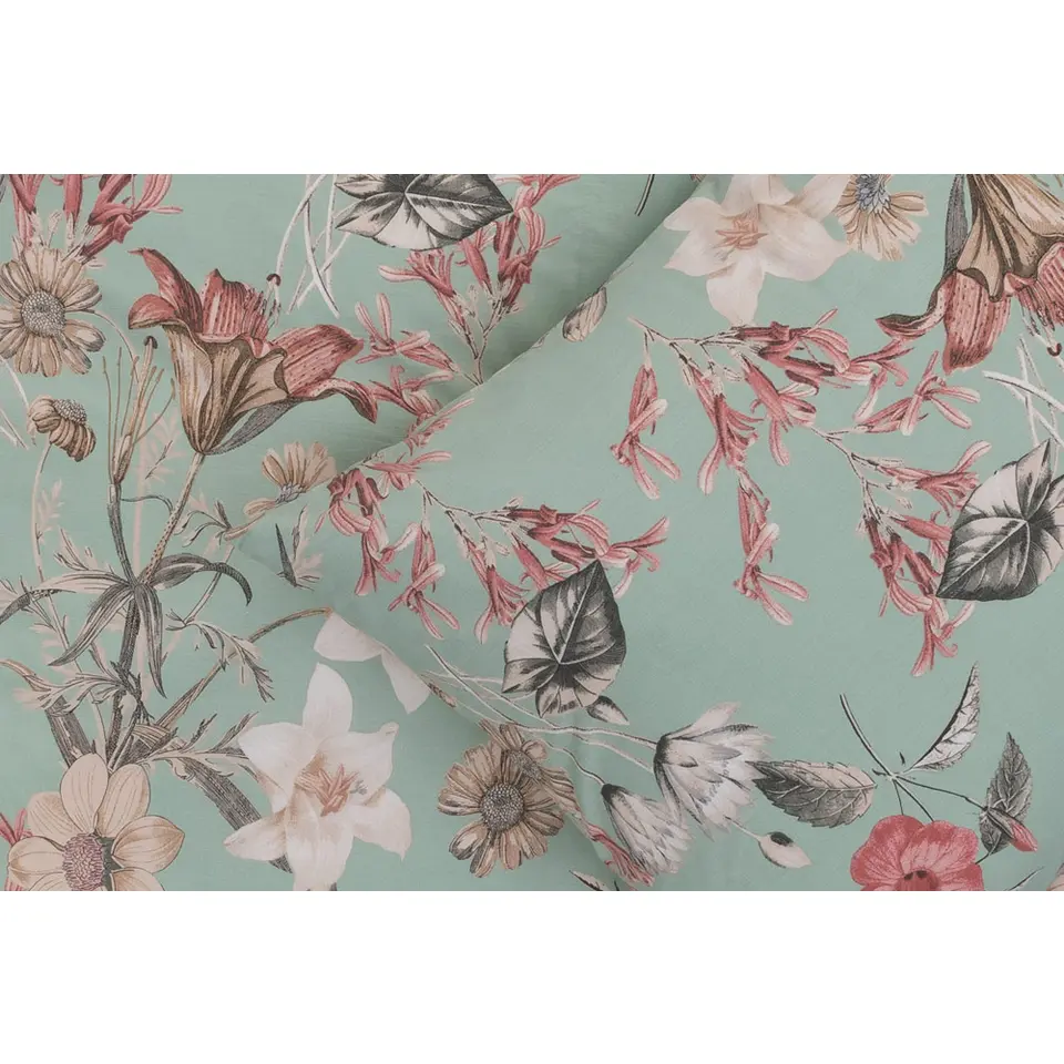 Dekbedovertrek Norah - groen - 240x200/220 cm
