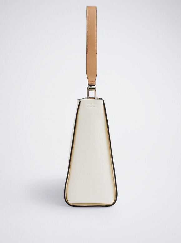 Bolsa de ombro para uso diário - Off-White