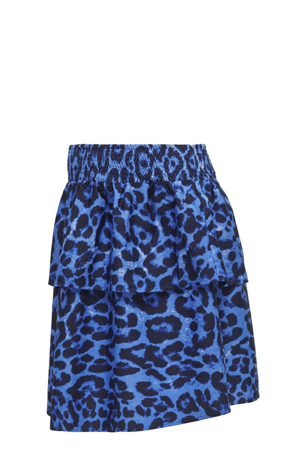 ONLY MATERNITY zwangerschapsrok OLMLEOLI met all over print blauw/zwart