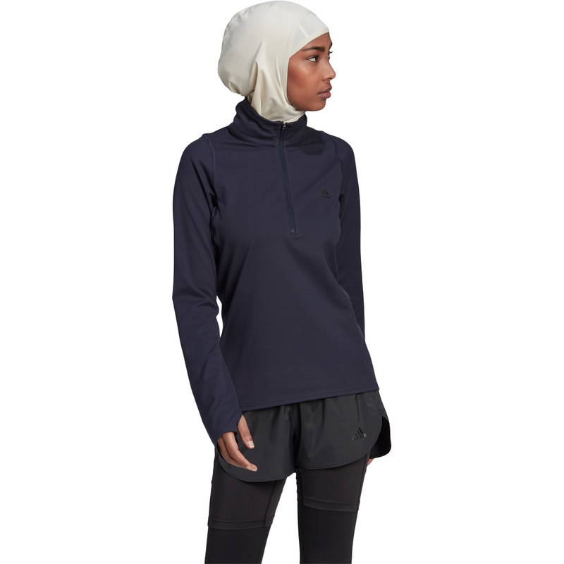 adidas Run Fast 1/2 Zip Løbetrøje Dame