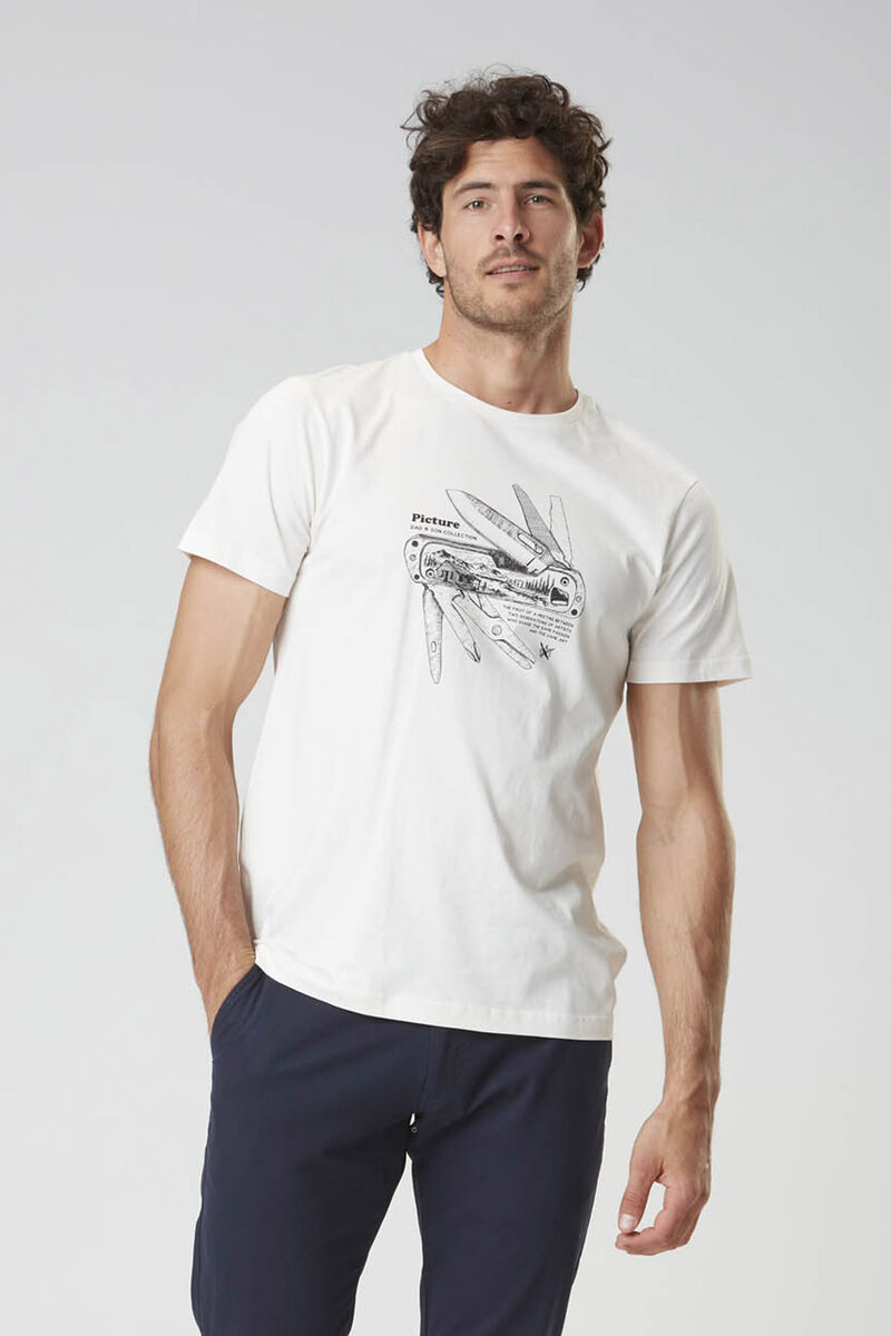 Picture D&S Multitool Tee Natural White