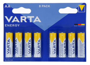 Varta Energy AA Batterijen 8ST