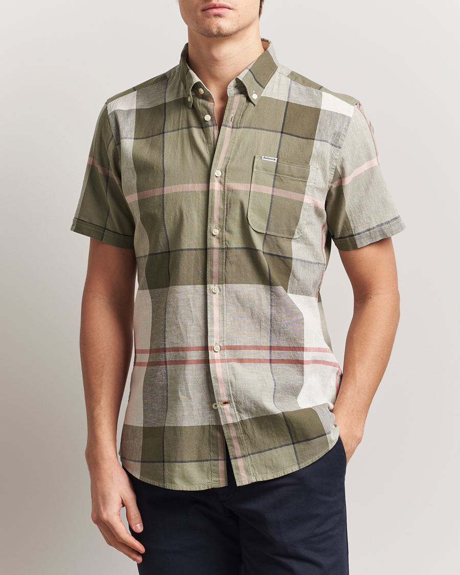 Barbour Lifestyle Douglas Short Sleeve Shirt Glenmore Olive