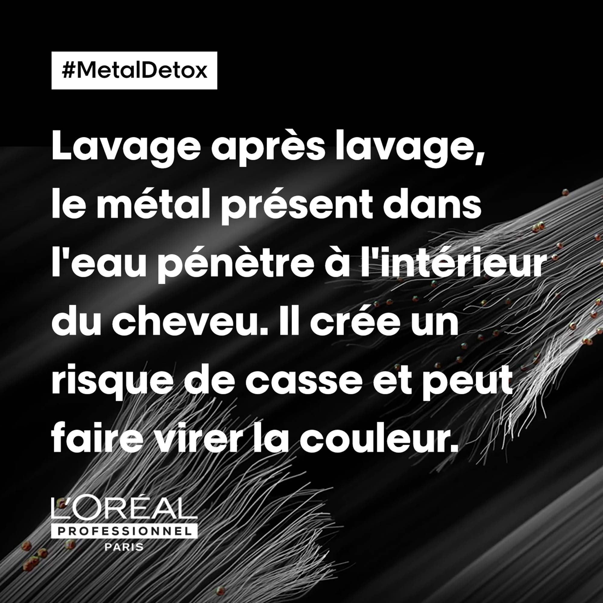 Crème haute protection sans rinçage Metal Detox / 100ml