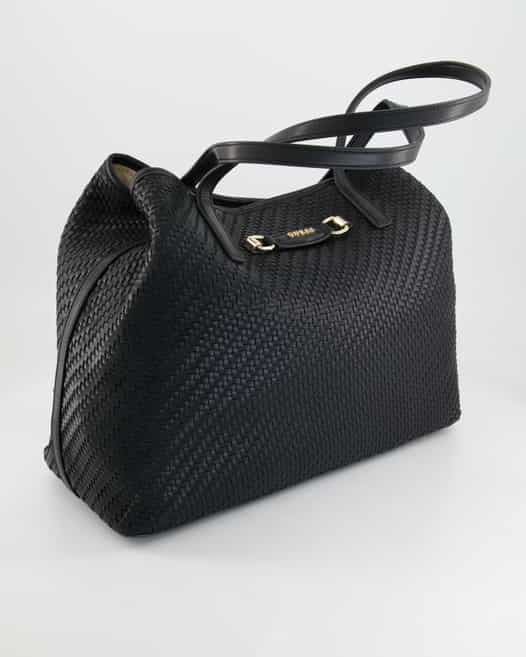 Guess Vikki II Large 2 in 1 Tote Handtasche in Schwarz