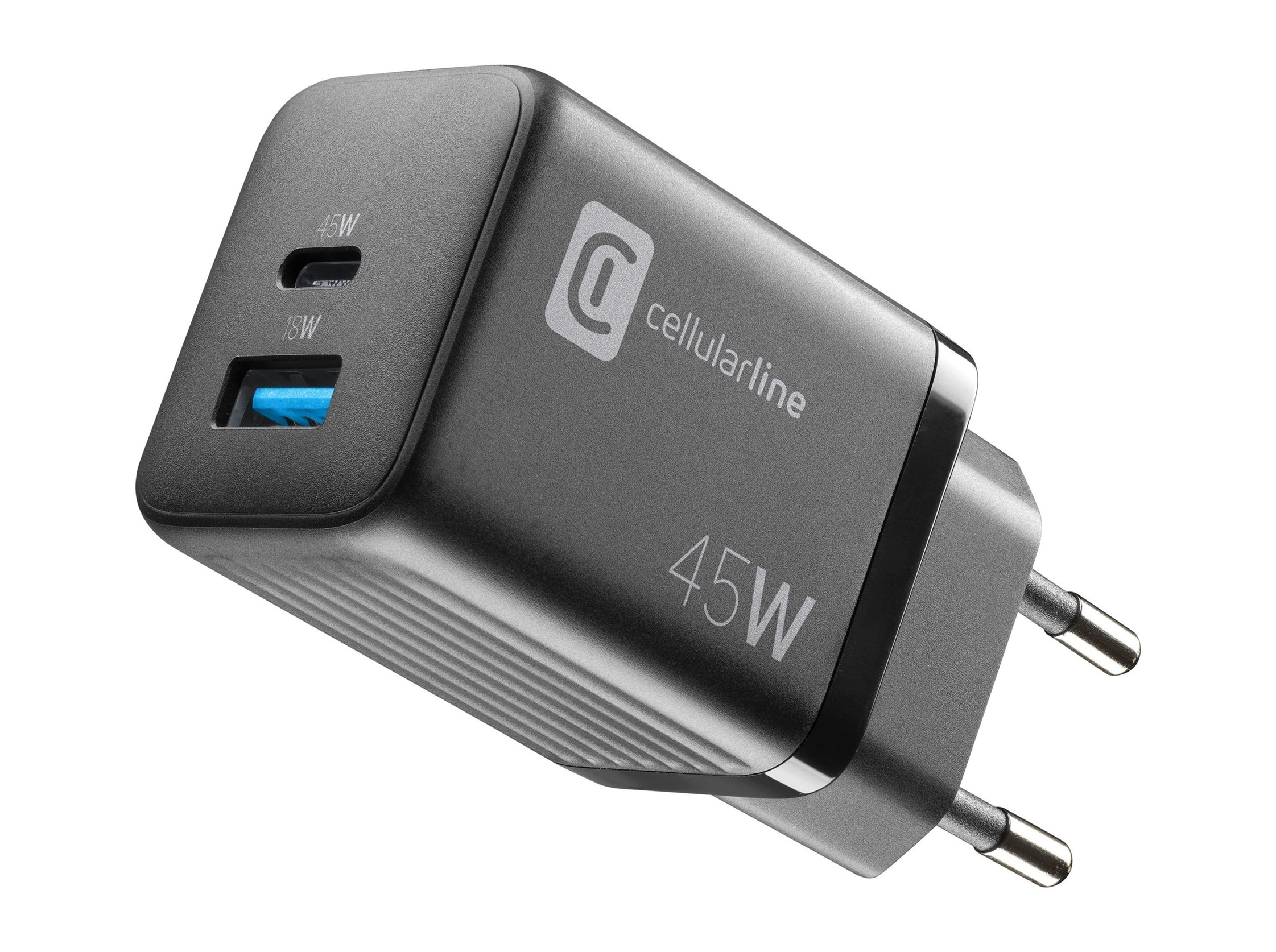CARREGADOR CASA CL GAN 45W 2 PORTAS