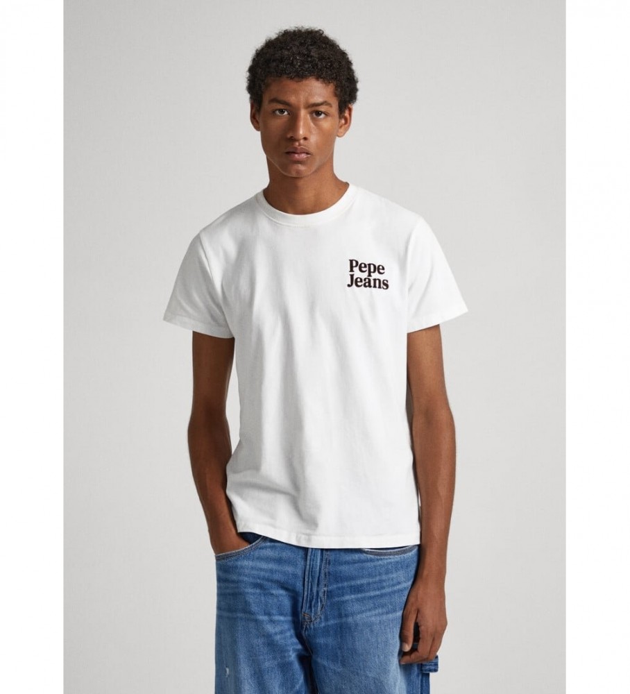 Camiseta branca Pepe Jeans Kody