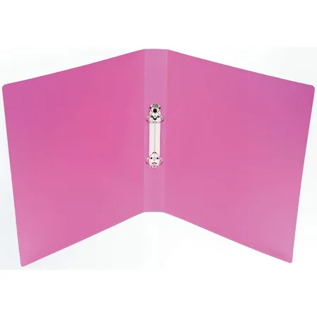 Idena Ringbuch A4, pink transluzent