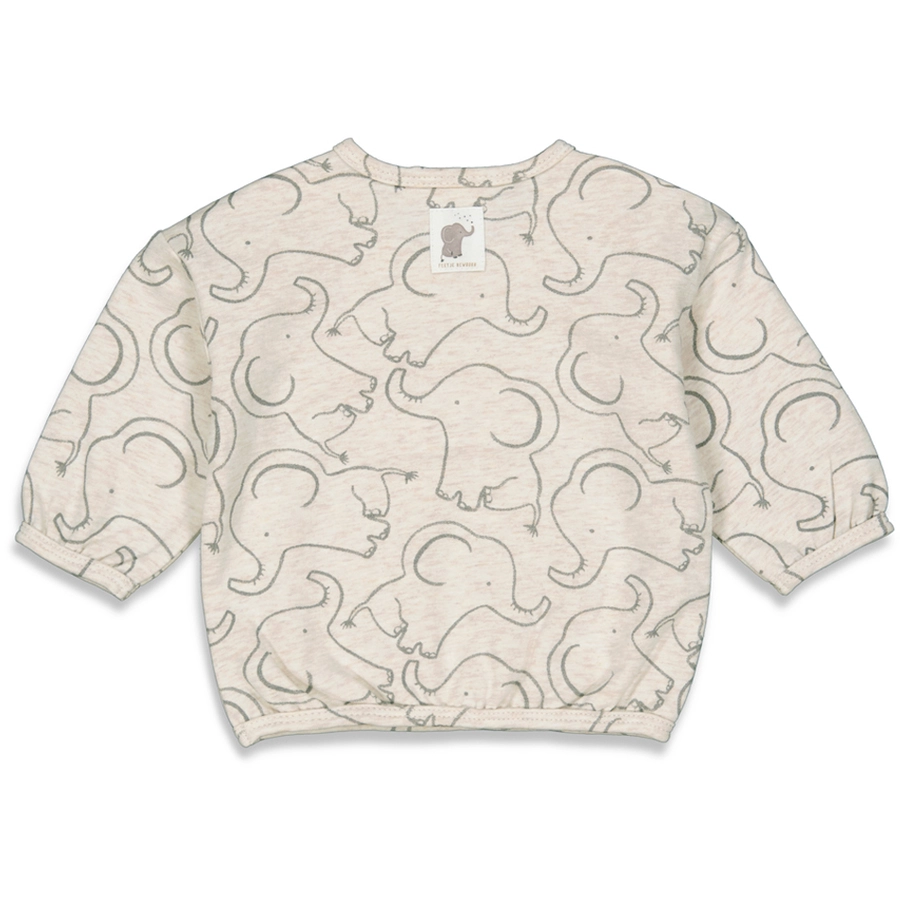 Feetje Sweatshirt Elephant Natur Melange