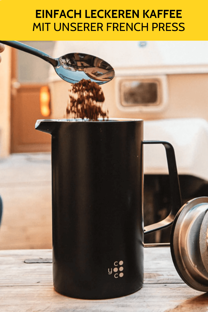 Coyooco French Press 350ml schwarz