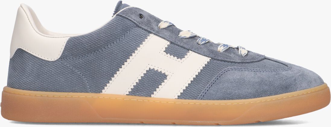 blauwe hogan lage sneakers cool allacciato h